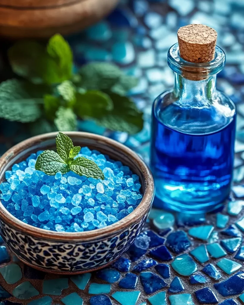 Blue Salt Trick for Men Recipe – The Best Natural 4 blue salt trick for men recipe in a glass mug
