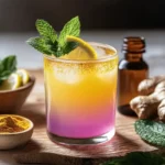 Brazilian Mounjaro Recipe – The Best Natural Detox Coffee Loophole 4 Brazilian Mounjaro Recipe detox drink in clear glass