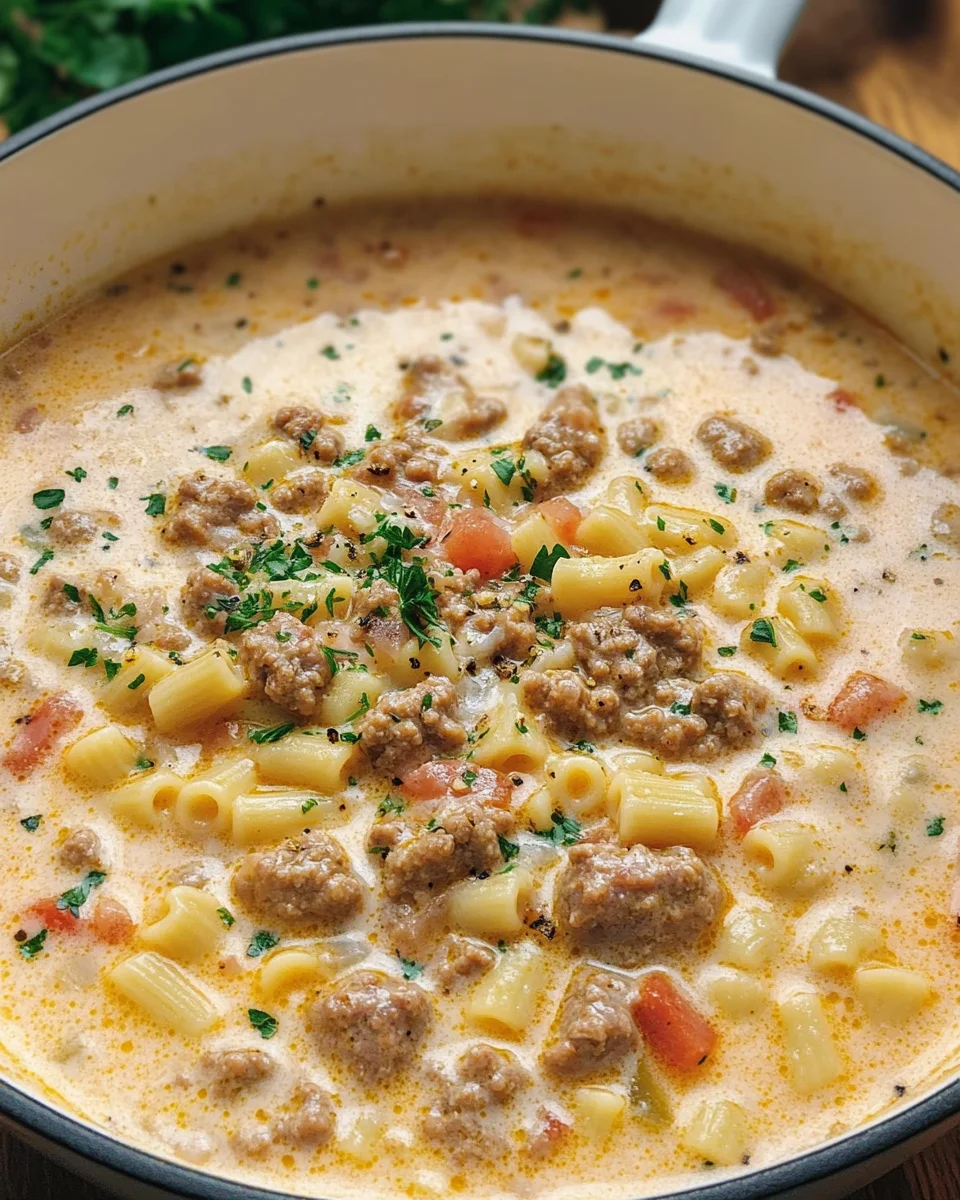 Creamy Parmesan Italian Sausage Soup – The Best 30-Min Comfort Meal