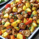 Hawaiian Chicken Sheet Pan Recipe – The Best Easy Dinner 4 hawaiian chicken sheet pan recipe with pineapple and peppers