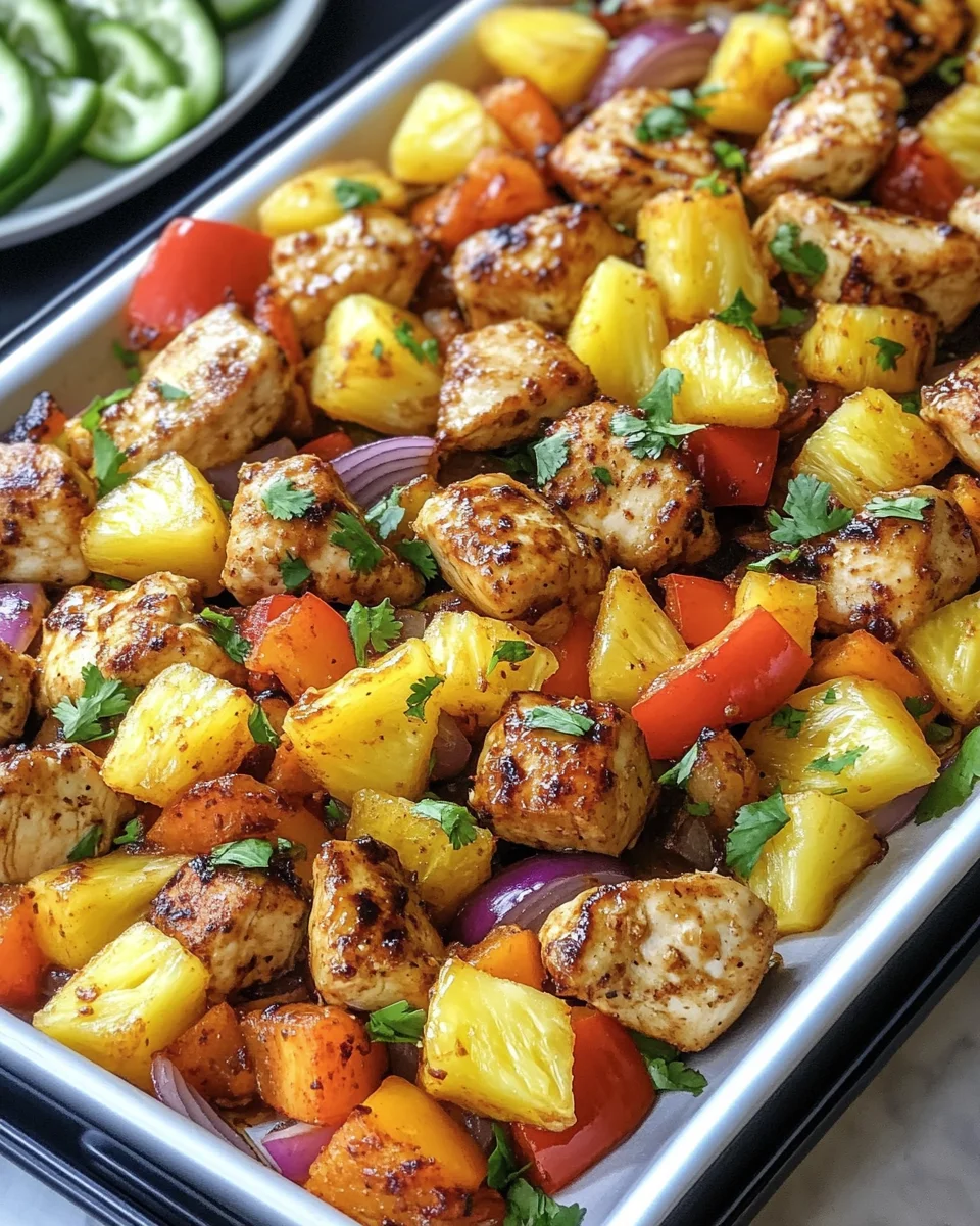 Hawaiian Chicken Sheet Pan Recipe – The Best Easy Dinner
