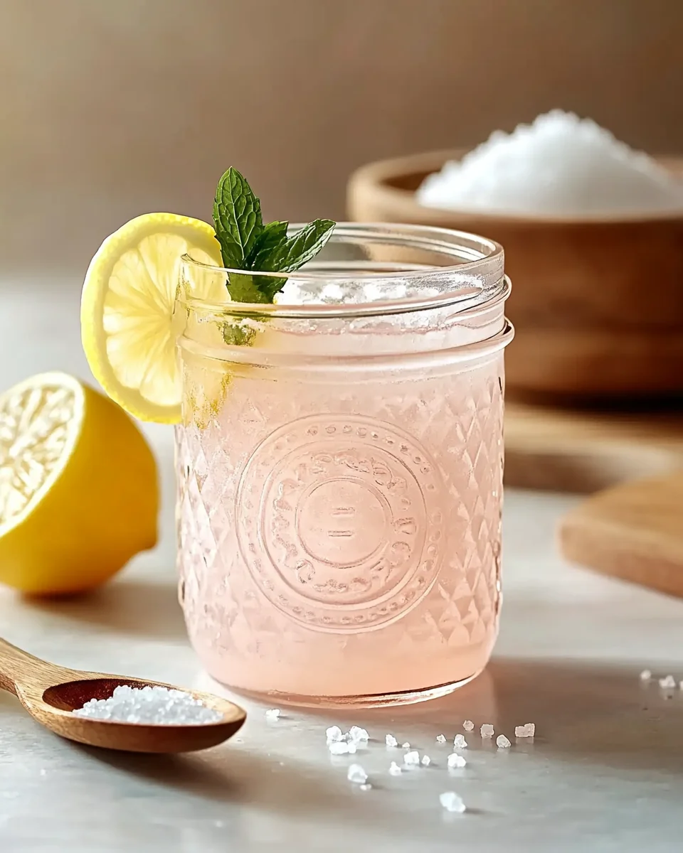 Himalayan Pink Salt Trick Recipe – The Best 4-Ingredient Detox