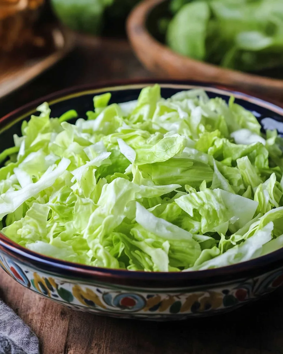 How to Cut Iceberg Lettuce for Tacos: The Best Step-by-Step Method
