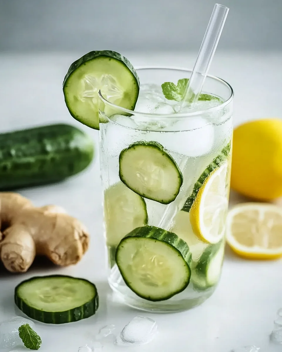 Lemon Ginger Cucumber Water – The Best 7-Day Detox You’ll Love