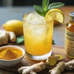 weight loss drink with ginger and apple cider vinegarApple cider vinegar and ginger support metabolism naturally