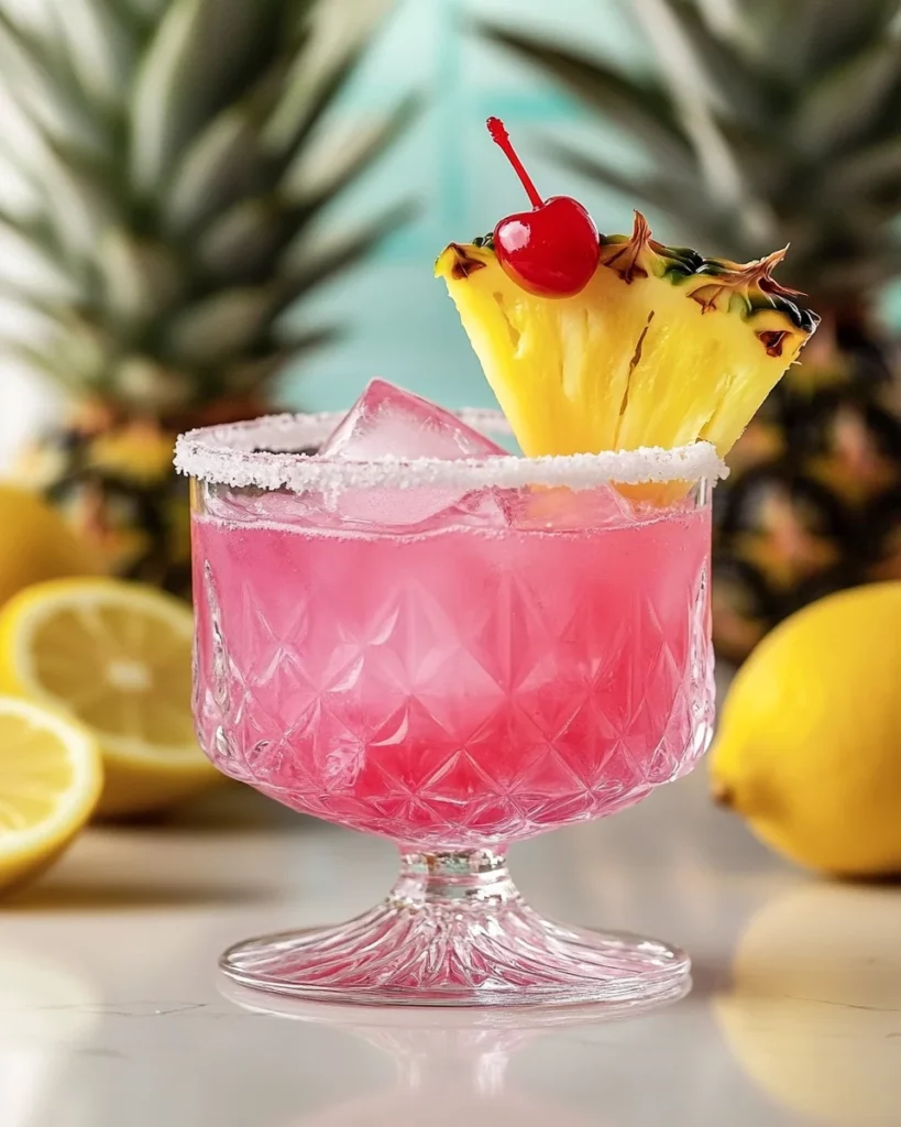 Malibu Barbie Drink: The Best Tropical Pink Cocktail You’ll Love 5 Malibu Barbie cocktail showing grenadine gradient