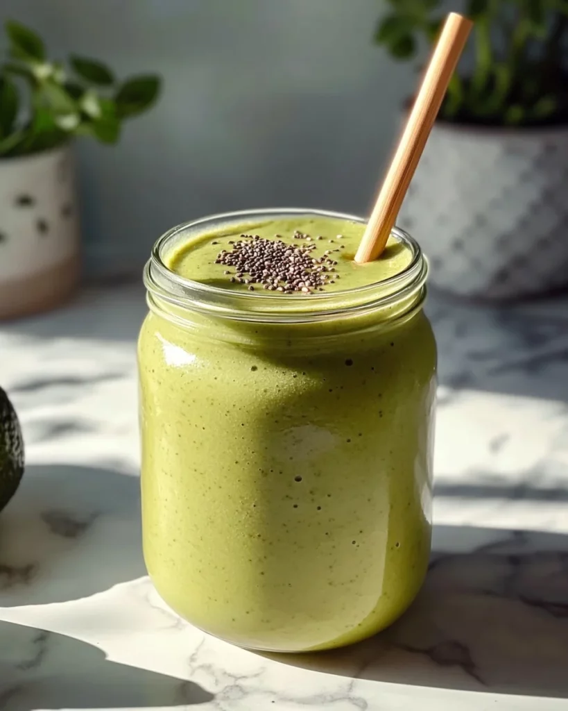 Matcha Avocado Smoothie – The Best 5-Minute Green Energy Boost 4 matcha avocado smoothie