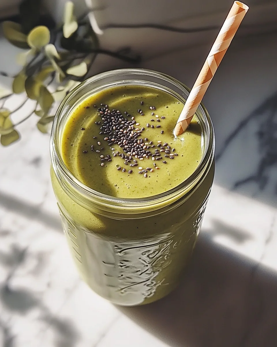 Matcha Avocado Smoothie – The Best 5-Minute Green Energy Boost