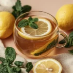 bariatric tea recipe with fresh ginger and peppermint