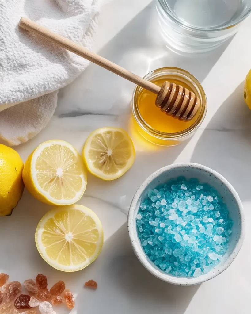 Blue Salt Drink Recipe – The Best 7-Ingredient Wellness Elixir You’ll Love 3 Blue salt drink recipe in ceramic mug