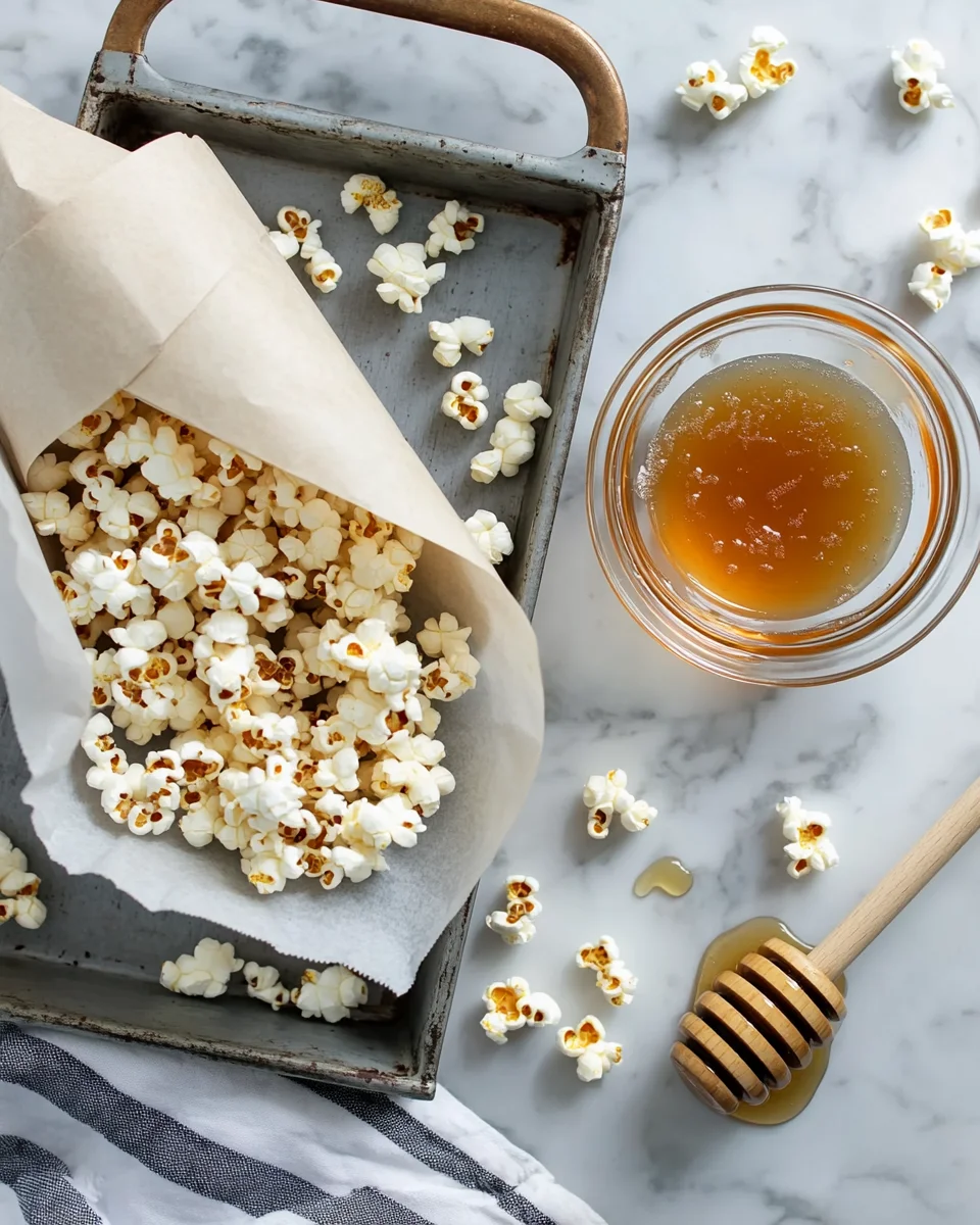 Hot Honey Popcorn – The Best 6-Ingredient Snack You’ll Crave