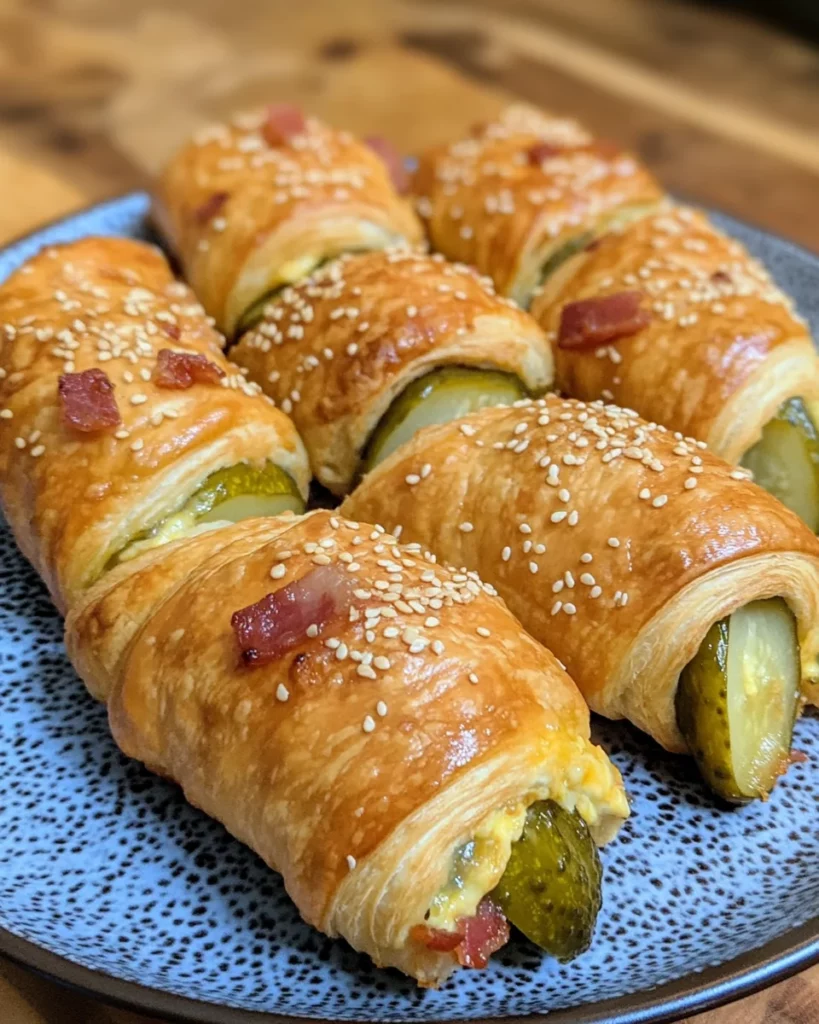 Pickles in a Blanket – The Best Savory Snack Twist 3 pickles in a blanket crescent roll snack