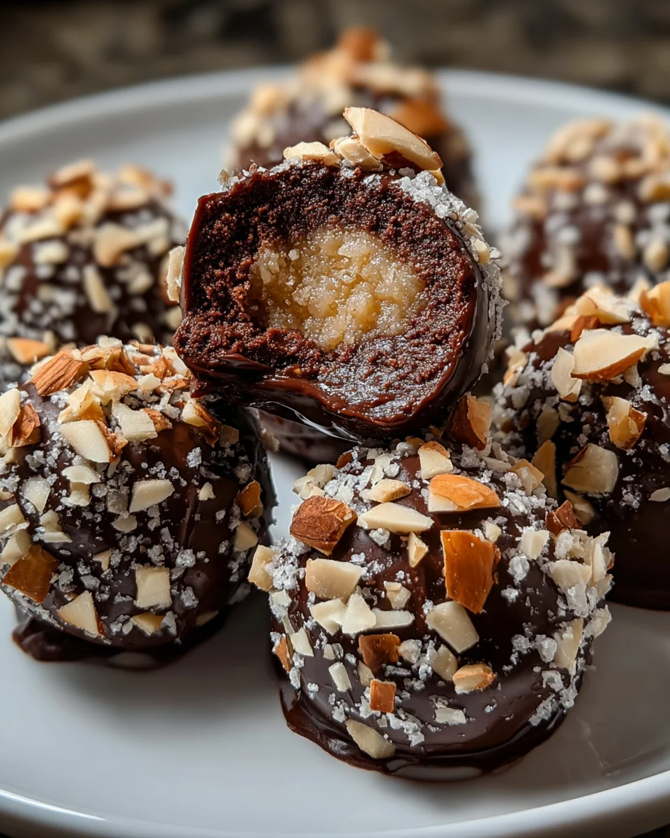 Chocolate Ricotta Fudgy Truffles