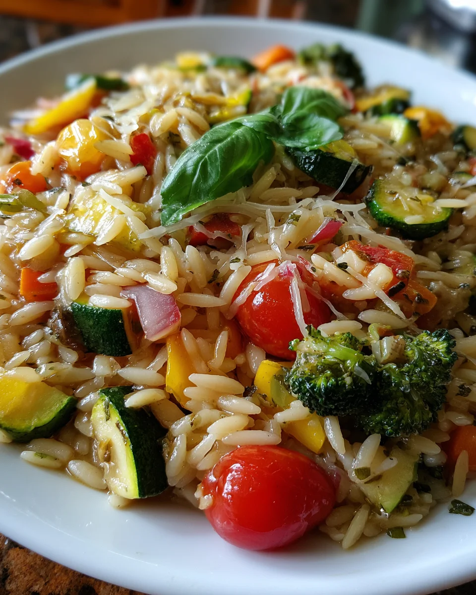 Orzo Primavera Bake