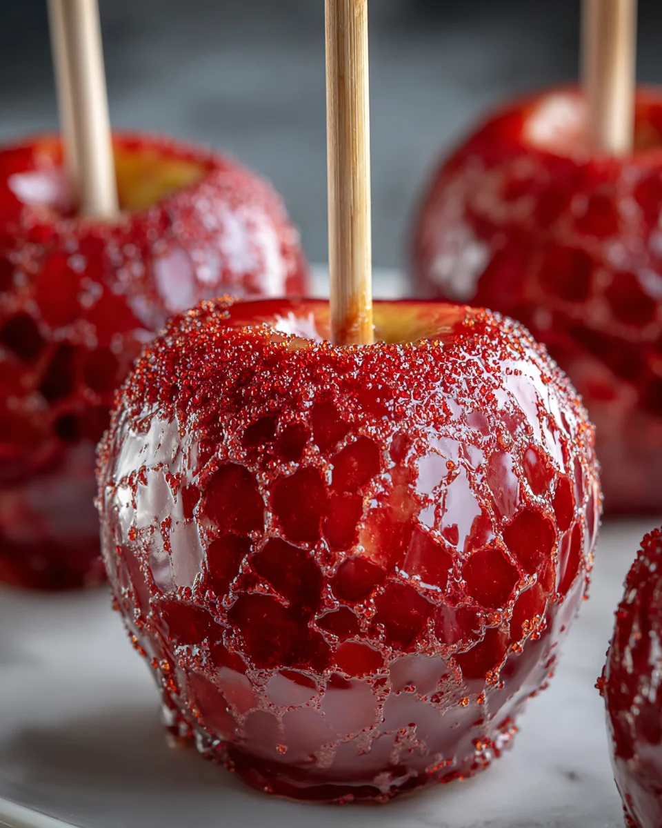 Tanghulu Candy Apple Bites