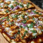 BBQ Chicken Flatbread Pizza 5 BBQ Chicken Flatbread Pizza