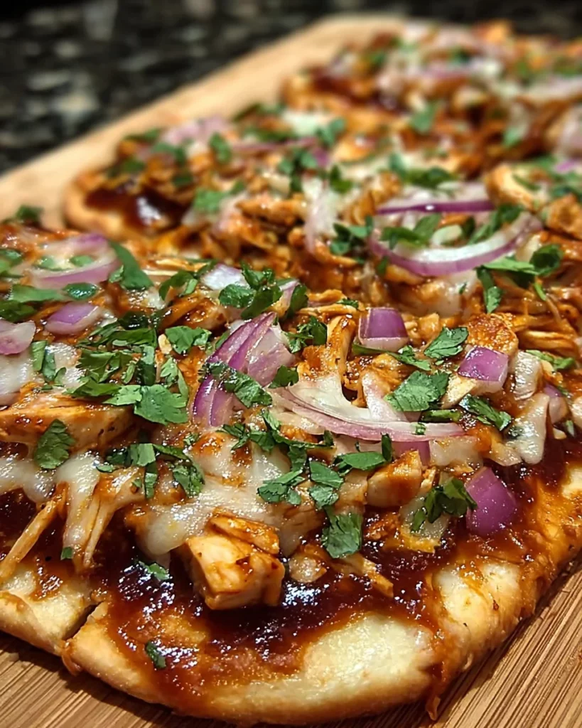 BBQ Chicken Flatbread Pizza 4 codinofouad httpss.mj .run6psh2PKgvbA realistic Close up amate 8584c428 64a2 4875 9feb a4b9208173bf 2