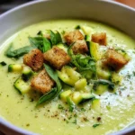 Creamy Zucchini Basil Soup 5 Creamy Zucchini Basil Soup