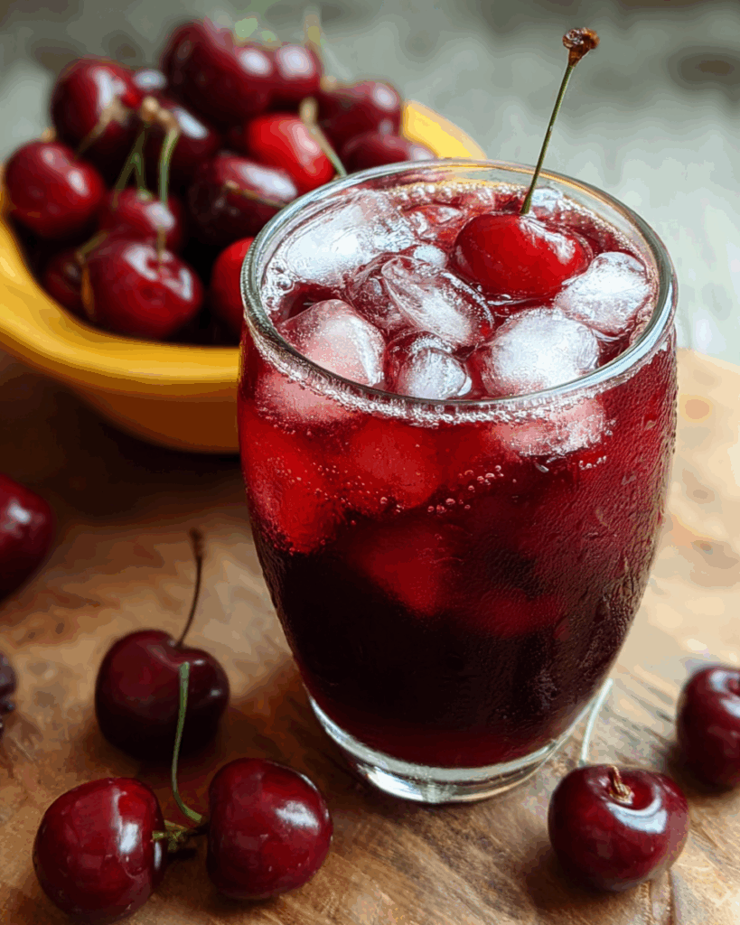 Sweet Cherry Iced Tea 4 Sweet Cherry Iced Tea