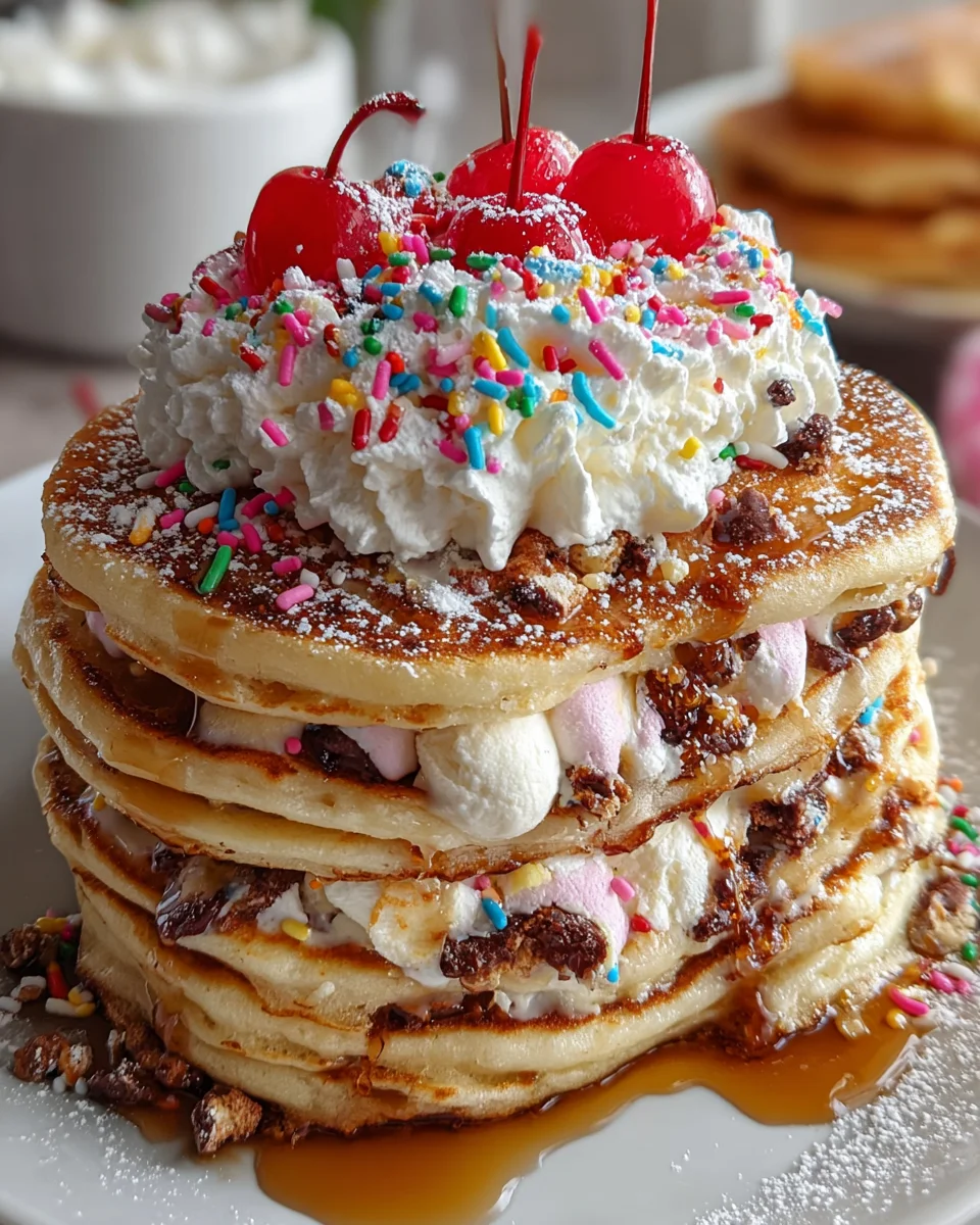 Chaos Cake Pancake Stack