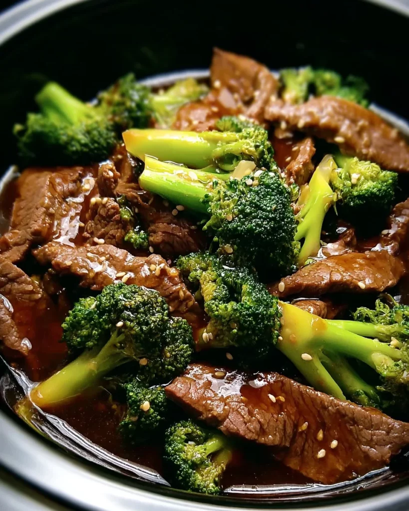 Savory Crock Pot Beef and Broccoli 4 Savory Crock Pot Beef and Broccoli