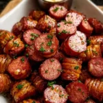 Mustard Hasselback Kielbasa Bites that Wow Your Guests! 5 Mustard Hasselback Kielbasa Bites