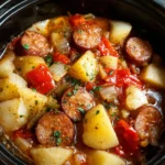 Crockpot Sausage Casserole 5 Crockpot Sausage Casserole
