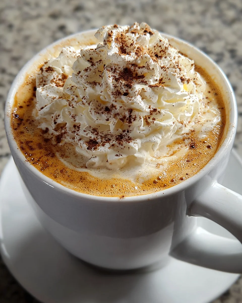 Healthier Pumpkin Spice Latte