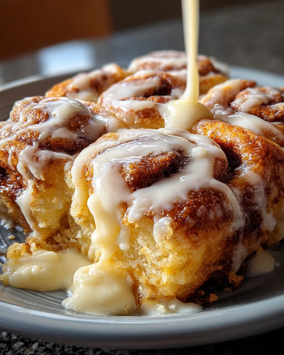 Cinnamon Roll Dump Cake