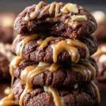 Peanut Butter Brownie Cookies Drizzled Are Irresistibly Sweet! 2 0 1 2