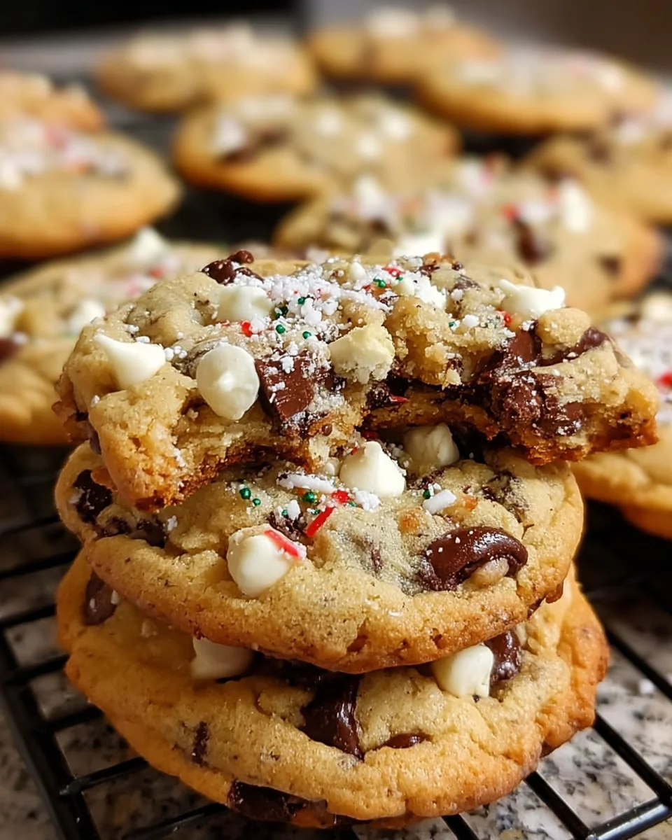 Winter Wonderland Chocolate Chip Cookies