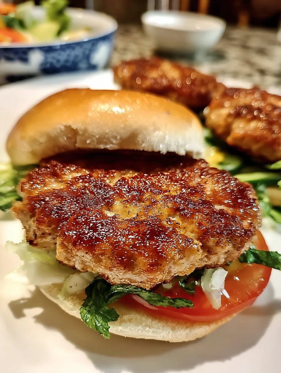 Juicy Ground Turkey Burgers