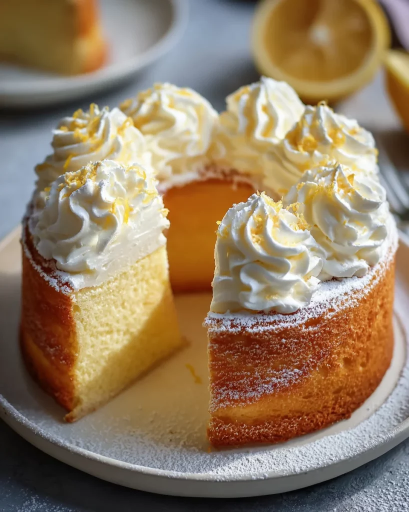Lemon Cloud Cake: A Light and Zesty Delight to Savor! 7 2