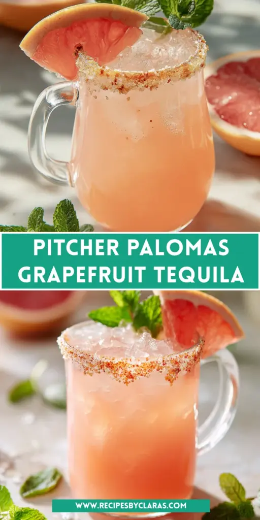 Pitcher Palomas Grapefruit Tequila: Refreshing Cocktail Recipe! 4 Watermelon Pineapple Salad 3