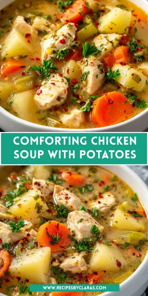 Comforting Chicken Soup with Potatoes 4 Watermelon Pineapple Salad 7