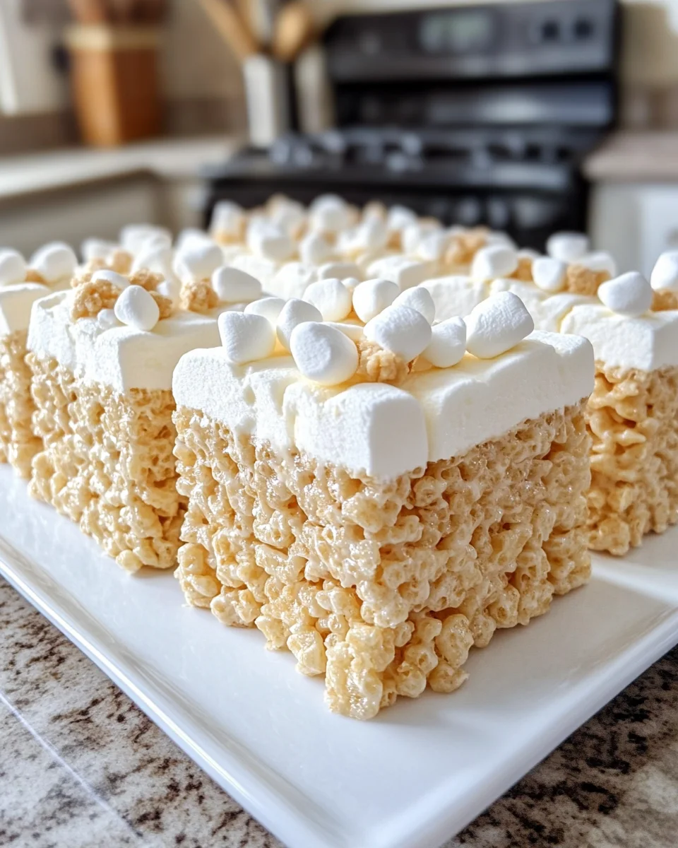 Banana Pudding Rice Krispie Treats