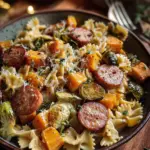 Autumn Sausage Pasta Squash