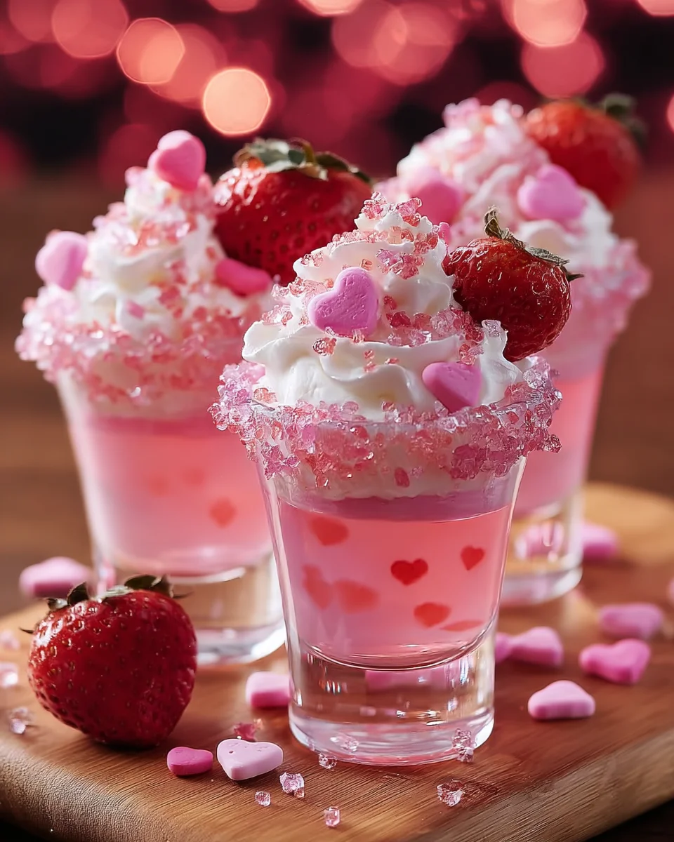 Love Potion Shots: Irresistibly Sweet &amp; Sparkly!