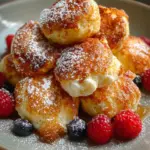 Scrambled Pancake Bites Fluffy