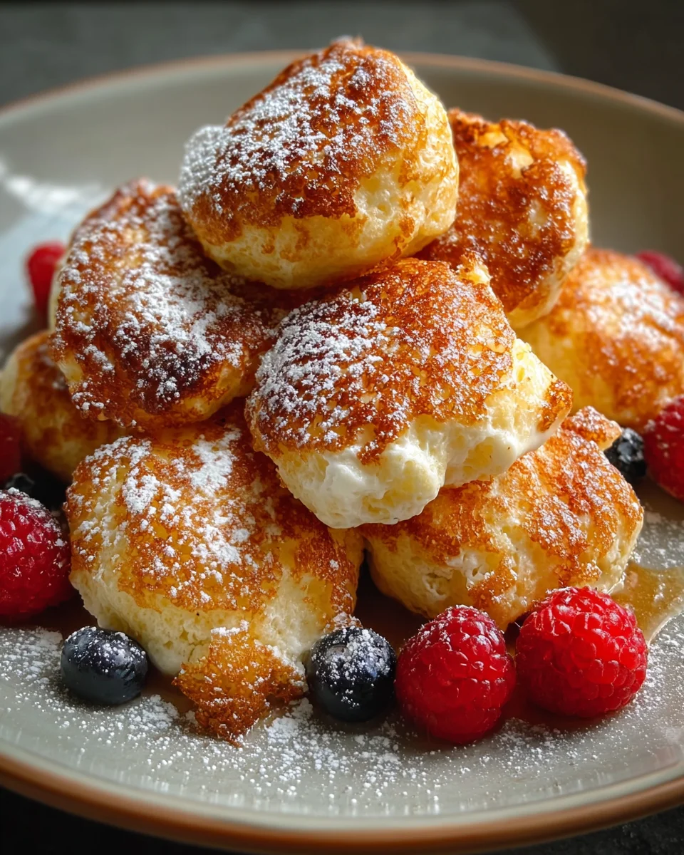 Scrambled Pancake Bites Fluffy