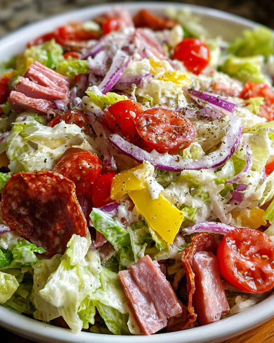 Italian Grinder Salad: Discover this Fresh Delight!