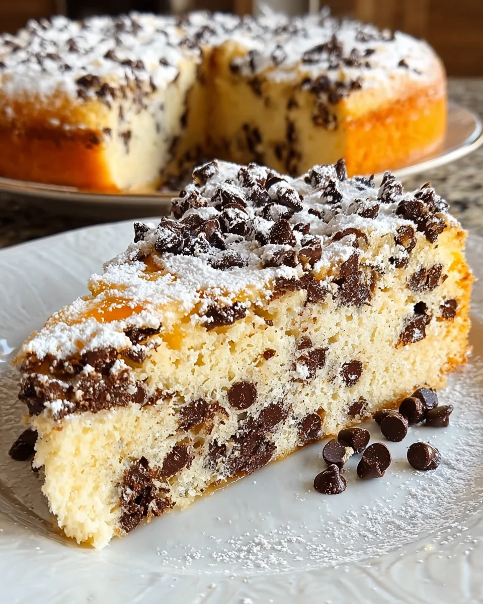 Italian Chocolate Chip Ricotta Cake: A Delicious Delight!