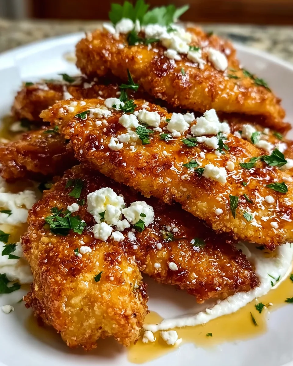 Crispy Hot Honey Feta Chicken: A Must-Try Recipe Today!
