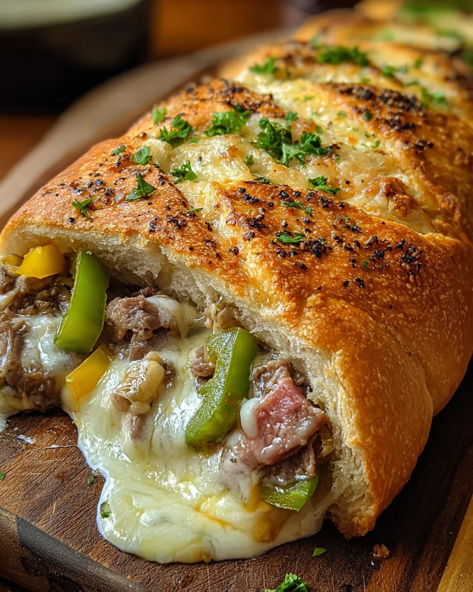 Philly Cheesesteak Stromboli: A Delicious Twist Awaits!