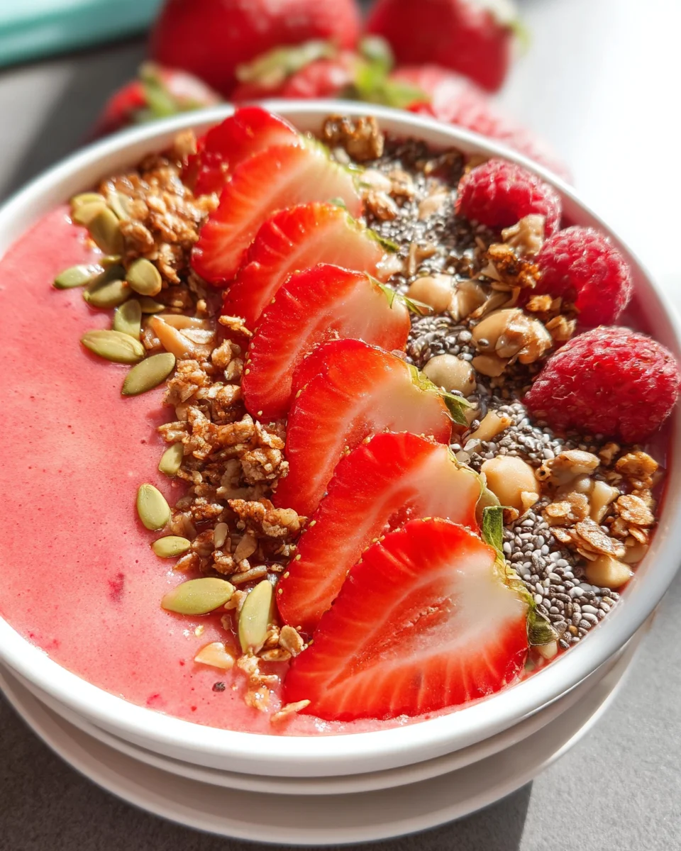 Strawberry Smoothie Bowl: Discover a Healthy Delight!