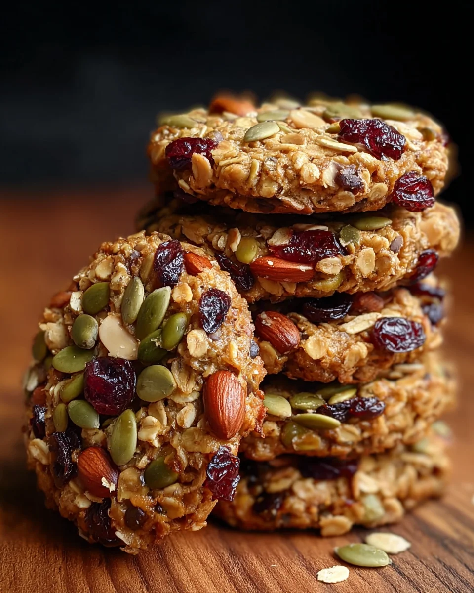 Healthy Nut & Seed Energy Cookies