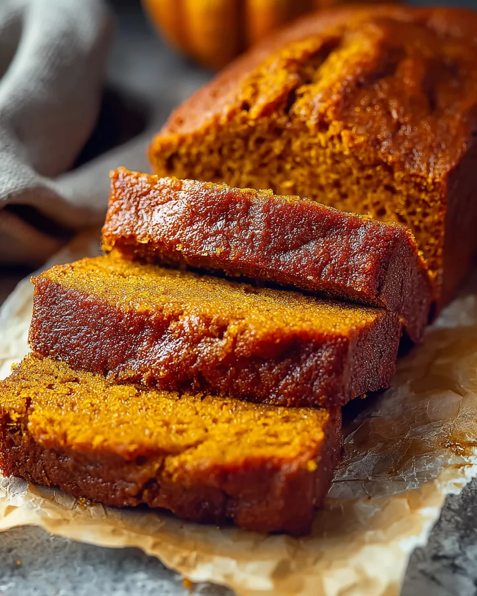 Tender Pumpkin Bread
