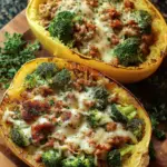 Stuffed Spaghetti Squash Broccoli