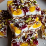 Cherry Coded Sunrise Yogurt Bark: A Delightful Treat! 2 Cherry Coded Sunrise Yogurt Bark