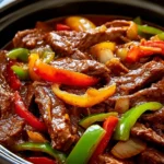 Pepper Steak in a Crock Pot for Easy Comfort Food! 2 Pepper Steak in a Crock Pot for Easy Comfort Food!